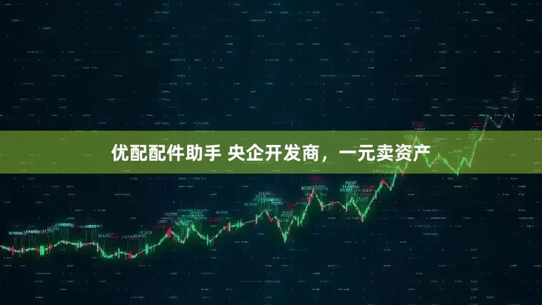 优配配件助手 央企开发商，一元卖资产